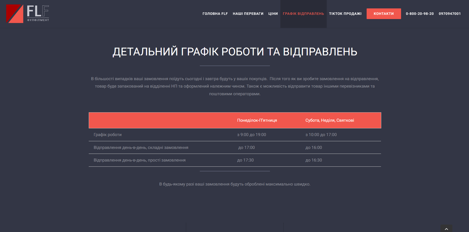 FLF Фулфілмент