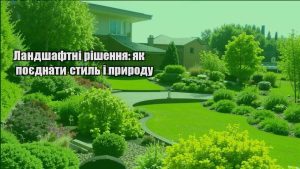 Детальніше про статтю Ландшафтні рішення: як поєднати стиль і природу