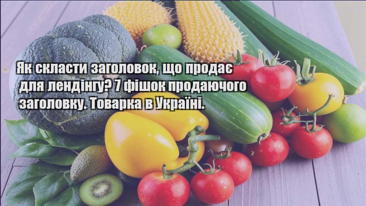 Детальніше про статтю Як скласти заголовок, що продає для лендінгу? 7 фішок продаючого заголовку. Товарка в Україні.