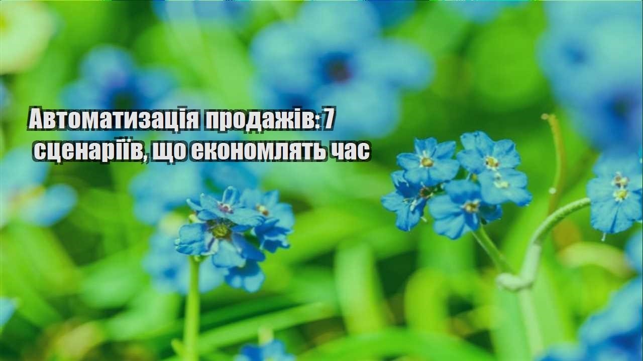 Детальніше про статтю Автоматизація продажів: 7 сценаріїв, що економлять час