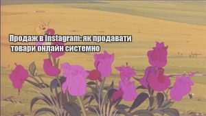 Детальніше про статтю Продаж в Instagram: як продавати товари онлайн системно