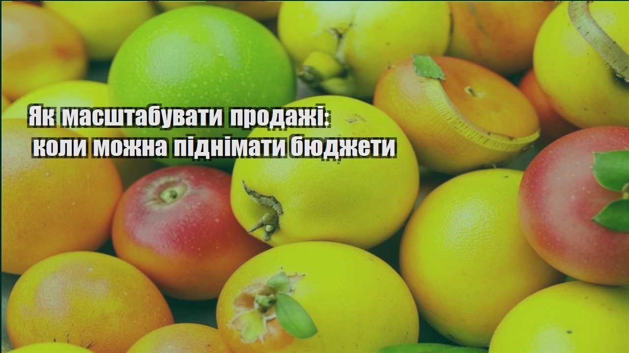 Детальніше про статтю Як масштабувати продажі: коли можна піднімати бюджети