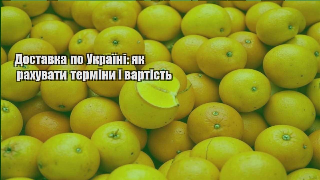 Детальніше про статтю Доставка по Україні: як рахувати терміни і вартість