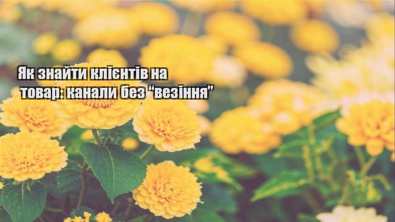 Детальніше про статтю Як знайти клієнтів на товар: канали без “везіння”