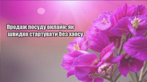 Детальніше про статтю Продаж посуду онлайн: як швидко стартувати без хаосу