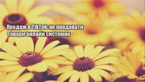 Детальніше про статтю Продаж в TikTok: як продавати товари онлайн системно